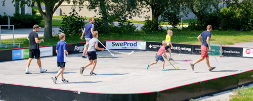 Spontaninnebandy med Visby IBK